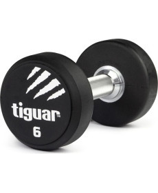 Гантель Tiguar TI-WHPU0060 прогумована 1 х 6 кг