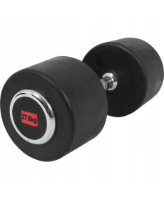 Гантель прогумована Gorilla Sports 27,5 кг