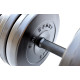 Гантель розбірна RN-Sport StrongMan 31 кг з розширювачем грифа