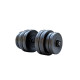 Гантель розбірна RN-Sport StrongMan 31 кг з розширювачем грифа