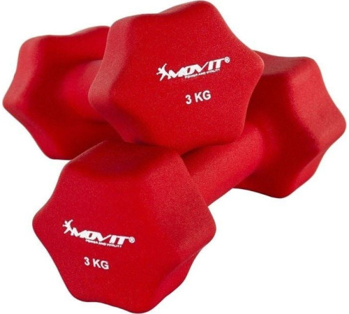 Гантелі неопренові Movit 2 х 3 кг