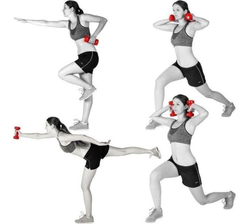 Гантелі неопренові Movit 2 х 3 кг