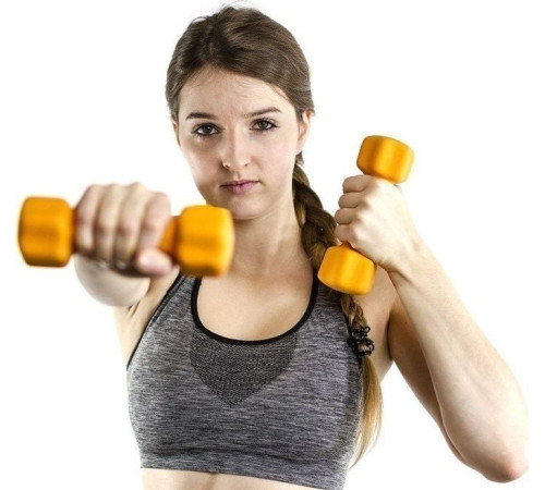 Гантелі неопренові Movit 2 х 3 кг