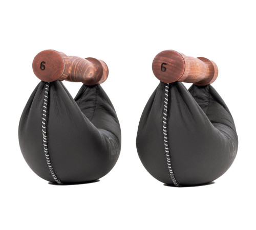Гантелі NOHRD SwingBell Бук 2 х 6 кг