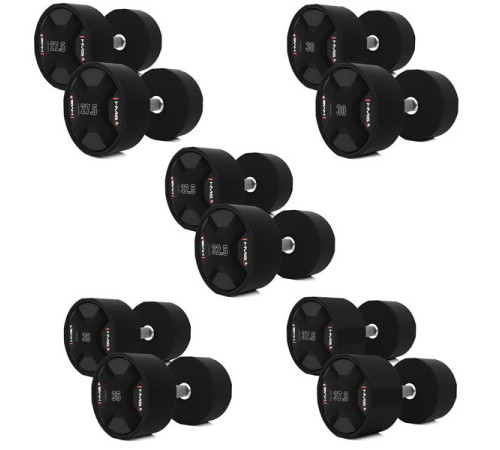 Гантелі HMS HPC 2 x 25.7 - 37.5 кг