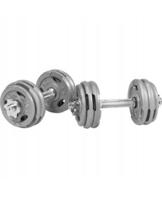 Гантелі чавунні розбірні Gorilla Sports 2 x 15 кг