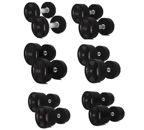 Гантелі HMS HPC 2 x 2.5 - 50 кг