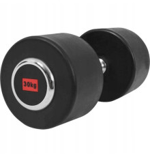 Гантель прогумована Gorilla Sports 30 кг
