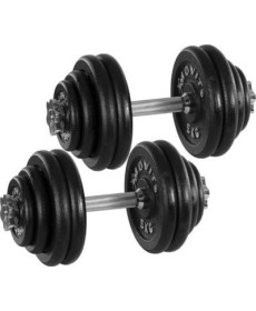 Гантелі розбірні чавунні Movit 2 х 10 кг