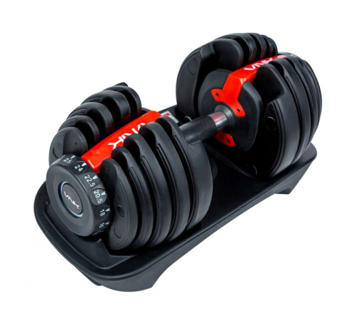 Гантель регульована VNK 60205, чорно-черона