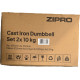Гантелі розбірні у кейсі ZIPRO Cast Iron, 2 x 10 кг
