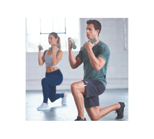 Гантелі з ручками REEBOK RAWT-11062BL, 2 х 2 кг Гантелі з ручками REEBOK RAWT-11062BL, 2 х 2 кг
