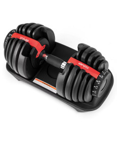 Гантель розбірна Gymtek 2,5-24 кг червона
