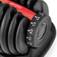 Гантель розбірна регульована Gymtek 2,5-24 кг червоний