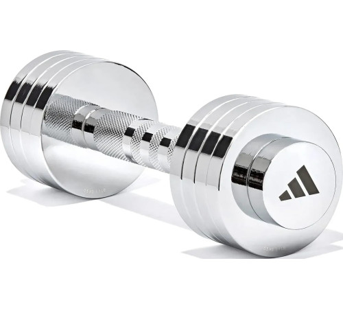 Гантель регульована Adidas Adjustable Chrome Dumbbell 1-5 кг