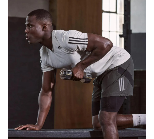 Гантель регульована Adidas Adjustable Chrome Dumbbell 1-5 кг