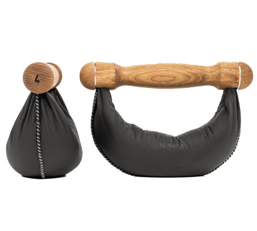 Гантелі NOHRD SwingBell Дуб 2 х 4 кг