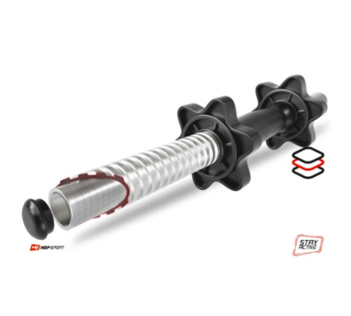 Набір зі штангою та гантелями Besport PowerPro 98 кг