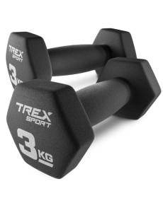 Гантелі неопренові TREX Sport TX-030VD 2 x 3 кг