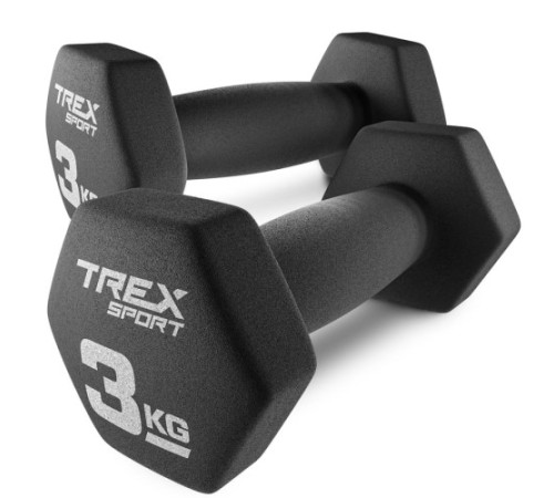 Гантелі неопренові TREX Sport TX-030VD 2 x 3 кг