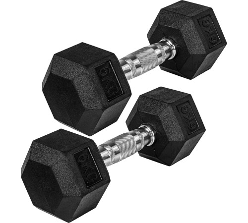 Гантелі шестигранні Movit 2 х 6 кг