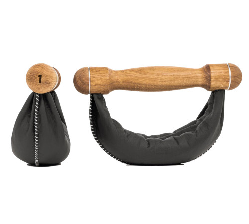 Гантелі NOHRD SwingBell Дуб 2 х 1 кг