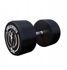 Гантель прогумована Gorilla Sports 100532-00049-0036 35 кг