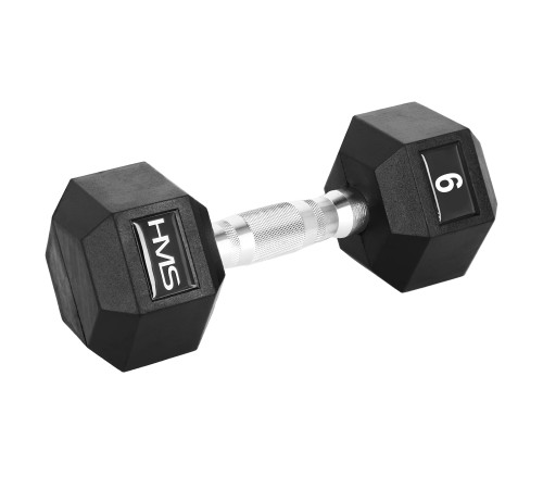 Гантель шестигранна HMS HEX PRO 9 кг