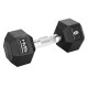 Гантель шестигранна HMS HEX PRO 9 кг