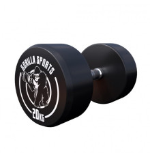 Гантель прогумована Gorilla Sports 100532-00049-0025 20 кг