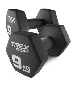 Гантелі неопренові TREX Sport TX-090VD 2 x 9 кг