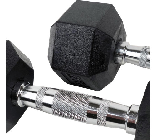 Гантель UnderFit UF51 прогумована 1 х 25 кг Гантель UnderFit UF51 прогумована 1 х 25 кг