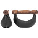Гантелі NOHRD SwingBell Дуб Вінтаж 2 х 6 кг