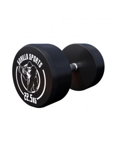 Гантель прогумована Gorilla Sports 100532-00049-0026 22,5 кг