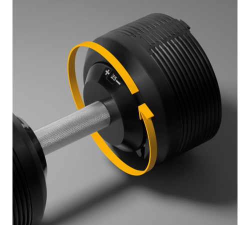 Гантель розбірна Rebel Active RBA-2331-36 36 кг