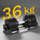 Гантель розбірна Rebel Active RBA-2331-36 36 кг