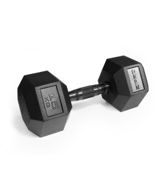 Гантель прогумована Zipro Hex 15 кг