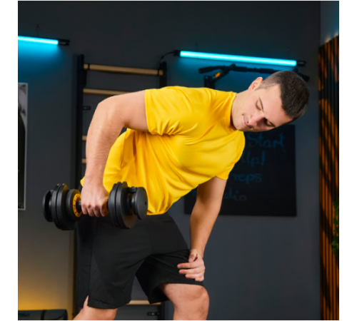 Гантель розбірна Trex Sport 2 - 11,5 кг чорний