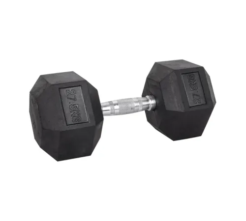 Гантель шестигранна inSPORTline Hexsteel 27,5 кг