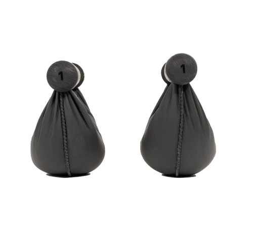 Гантелі NOHRD SwingBell Чорний Бук 2 х 1 кг