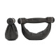 Гантелі NOHRD SwingBell Чорний Бук 2 х 1 кг