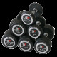 Прогумована гантель 35 кг Bauerfitness AC-12414