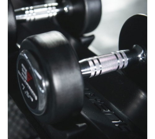 Прогумована гантель 35 кг Bauerfitness AC-12414 Прогумована гантель 35 кг Bauerfitness AC-12414
