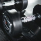 Прогумована гантель 35 кг Bauerfitness AC-12414