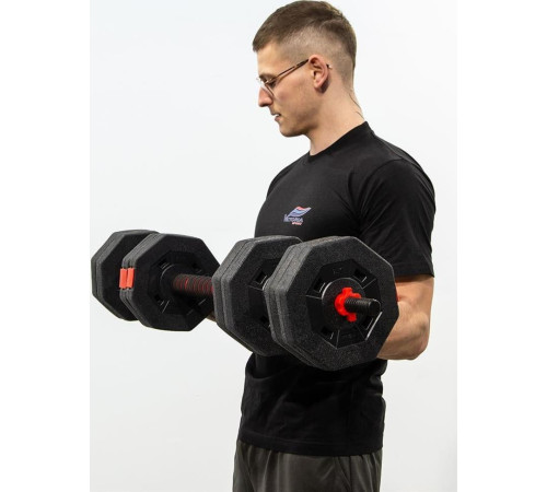Гантелі розбірні Eb Fit 4-в-1 2 х 10 кг