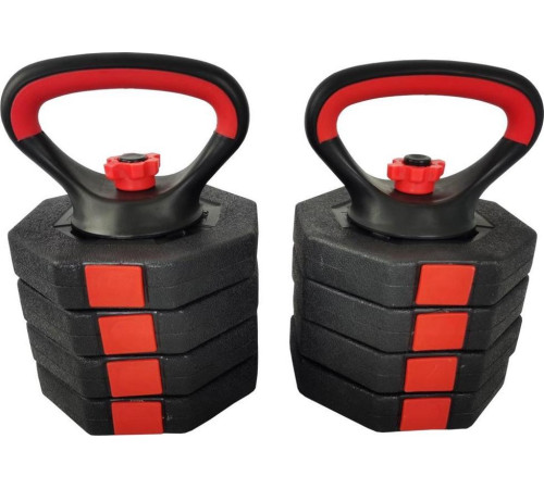 Гантелі розбірні Eb Fit 4-в-1 2 х 10 кг