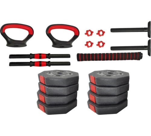 Гантелі розбірні Eb Fit 4-в-1 2 х 10 кг