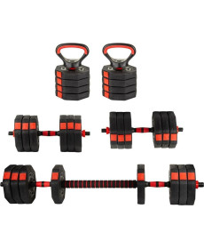 Гантелі розбірні Eb Fit 4-в-1 2 х 10 кг