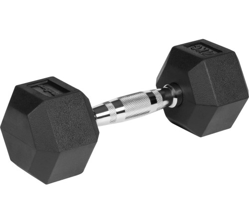 Гантелі шестигранні чавунні REBEL ACTIVE HEX, 2 х 4 кг Гантелі шестигранні чавунні REBEL ACTIVE HEX, 2 х 4 кг