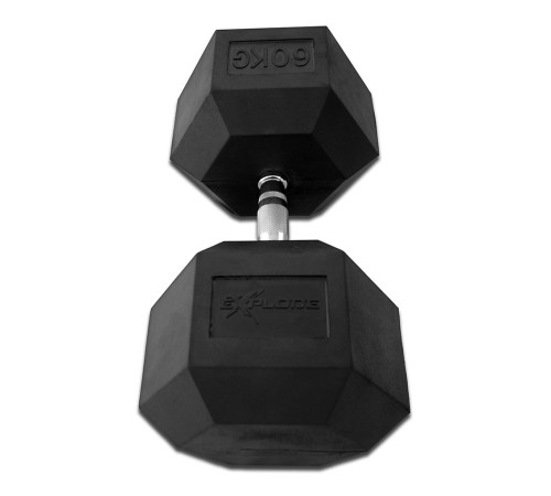 Гантель гексагональна Explode PD-108-60 60 кг Гантель гексагональна Explode PD-108-60 60 кг